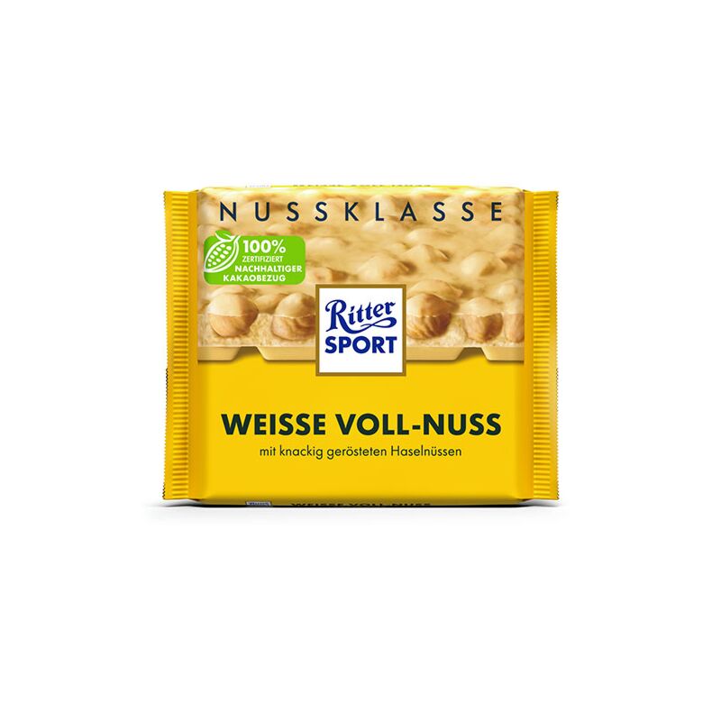 Ritter Sport Weisse Voll- Nuss 100g
